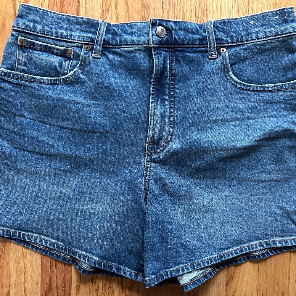 Madewell The Perfect Vintage Mid-Length Jean Shorts